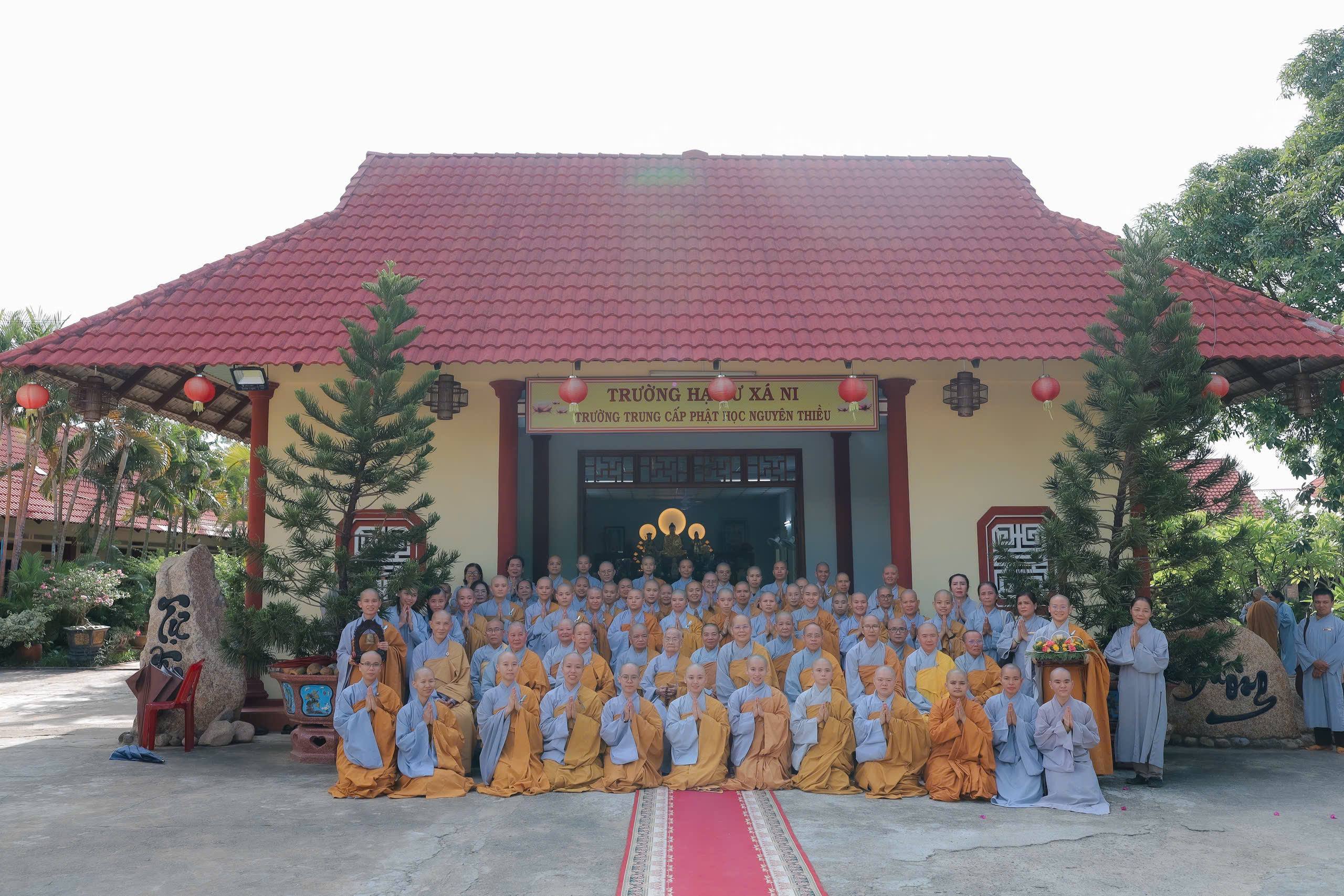 Phân ban Ni giới tỉnh Gia Lai thăm trường hạ tu viện Nguyên Thiều và Trường Trung cấp Phật học Nguyên Thiều
